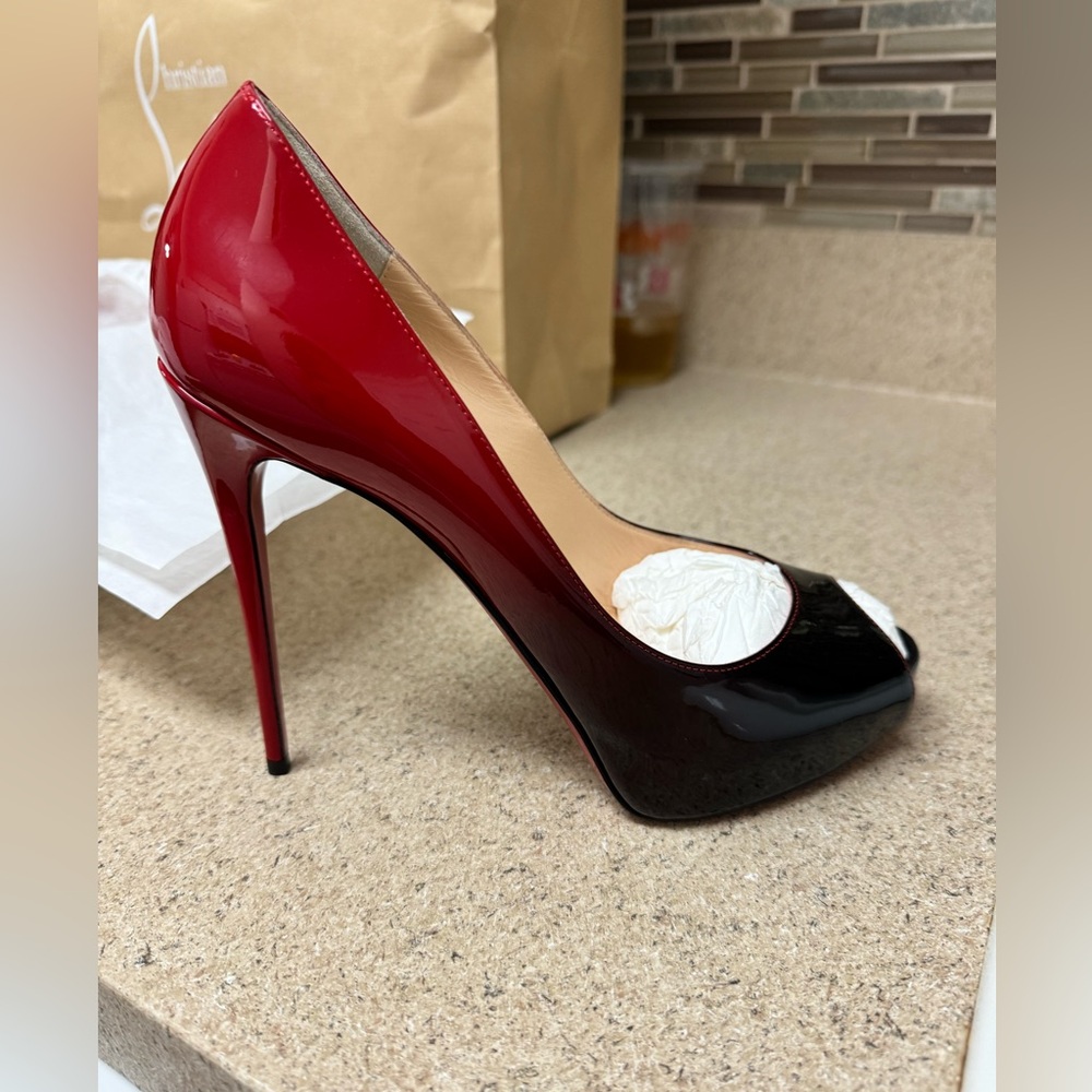 Christian Louboutin Privé Open Toe Pump